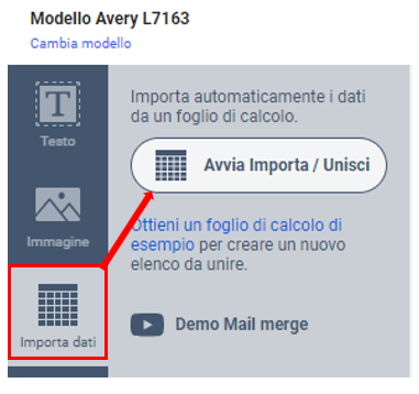 Import Data (Mail Merge)